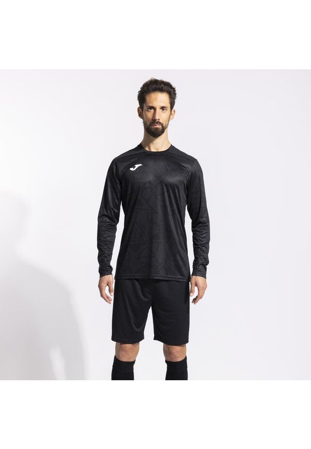 Zestaw bramkarski Joma Zamora IX. Kolor: czarny. Materiał: dresówka, skóra. Sport: piłka nożna