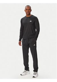 Adidas - adidas Longsleeve Workout Essentials KA5523 Czarny Regular Fit. Kolor: czarny. Materiał: syntetyk. Długość rękawa: długi rękaw #5
