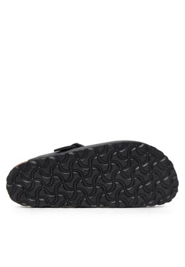 Birkenstock Klapki Boston Bs 0059463 Czarny. Kolor: czarny. Materiał: skóra