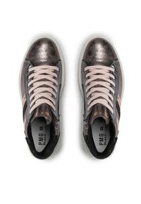 Primigi Sneakersy 2870900 D Srebrny. Kolor: srebrny. Materiał: skóra