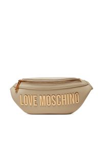 Love Moschino - LOVE MOSCHINO Saszetka nerka JC4195PP1MKD0110 Beżowy. Kolor: beżowy. Materiał: skóra