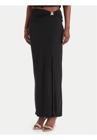 Guess Spódnica maxi W6GD15 K2936 Czarny Slim Fit. Kolor: czarny #1