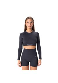 Longsleeve treningowy damski Carpatree Allure Seamless. Kolor: szary. Długość rękawa: długi rękaw