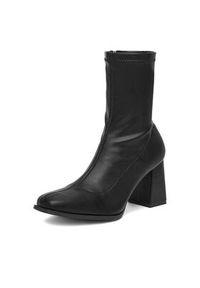 DeeZee Botki BZRB0804-4 Czarny. Kolor: czarny. Materiał: materiał #3