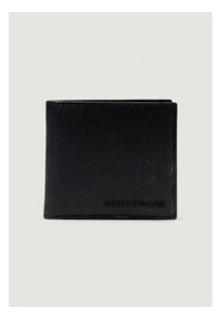 Armani Exchange Duży Portfel Męski XM000167 AF17090 UC001 Czarny. Kolor: czarny. Materiał: skóra