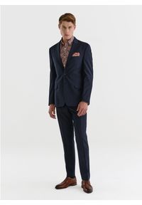 Pako Lorente - PAKO LORENTE – Marynarka garniturowa w kratę Windowpane. Materiał: poliester, wełna, lycra #8