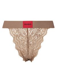 Hugo - HUGO Figi klasyczne 50535071 Beżowy. Kolor: beżowy. Materiał: syntetyk