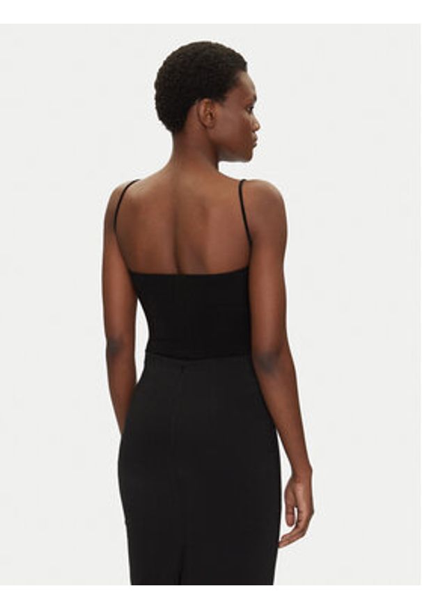 NORMA KAMALI Body KK424XPLH21001 Czarny Slim Fit. Kolor: czarny. Materiał: syntetyk