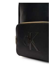 Calvin Klein Plecak Bold Ck Backpack LV04F3233G Czarny. Kolor: czarny. Materiał: skóra #5