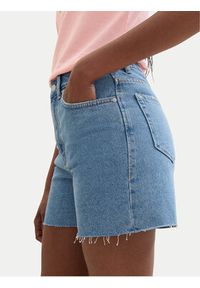 Tom Tailor Denim Szorty jeansowe 1041242 Niebieski Mom Fit. Kolor: niebieski. Materiał: bawełna #5
