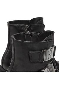 Tommy Jeans Botki Tjw Chunky Boot Hardware EN0EN02443 Czarny. Kolor: czarny. Materiał: skóra #2