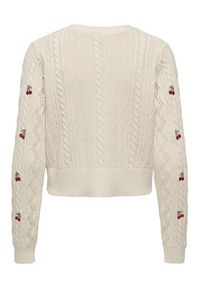 only - ONLY Kardigan Birtie 15363087 Beżowy Regular Fit. Kolor: beżowy. Materiał: syntetyk #6