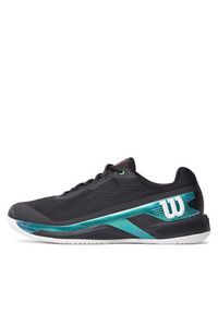 Wilson Buty do tenisa Rush Pro 4.0 Blade WRS333310 Czarny. Kolor: czarny. Materiał: materiał. Sport: tenis