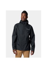 columbia - Płaszcz przeciwdeszczowy męski Columbia Hikebound II. Kolor: czarny. Sport: turystyka piesza #1