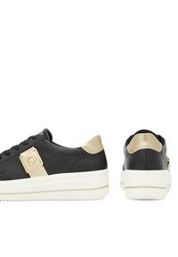 Remonte Sneakersy D1C02-01 Czarny. Kolor: czarny. Materiał: skóra