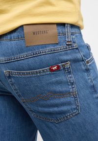 Mustang - MUSTANG TRAMPER STRAIGHT MĘSKIE SPODNIE JEANSOWE JEANSY DENIM BLUE 1013975 5000 683 #3