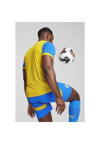 Puma - Męska koszulka FC Shakhtar Donetsk 24/25 PUMA Racing Blue Faster Yellow. Kolor: żółty, wielokolorowy, niebieski