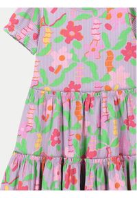 COCCODRILLO - Coccodrillo Sukienka letnia WC4129202OWK Różowy Regular Fit. Kolor: różowy. Materiał: bawełna. Sezon: lato