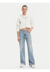 Gaudi Bluza 511BD64033 Écru Regular Fit. Materiał: bawełna