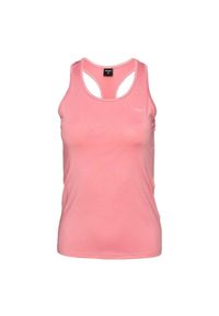 Hi-tec - Tank Top Damski Bez Rękawów Hala. Kolor: różowy. Długość rękawa: bez rękawów