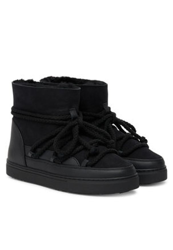 Inuikii Śniegowce Classic 1001.003.0122 Czarny. Kolor: czarny. Materiał: skóra