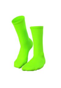 C-LAB - Sportowe skarpety do kolarstwa - neon zielony. Kolor: zielony. Sport: kolarstwo