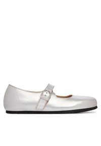Birkenstock Baleriny Santa Clarita 1030679 Srebrny. Kolor: srebrny. Materiał: skóra #1