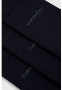 Calvin Klein skarpetki (3-pack). Kolor: niebieski