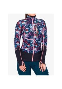 CRAZY - Bluza rozpinana damska Crazy Pull Oxygen Printed. Kolor: niebieski