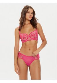 Simone Pérèle Biustonosz balkonetka Intrigue 1E2330 Różowy. Kolor: różowy. Materiał: syntetyk #4