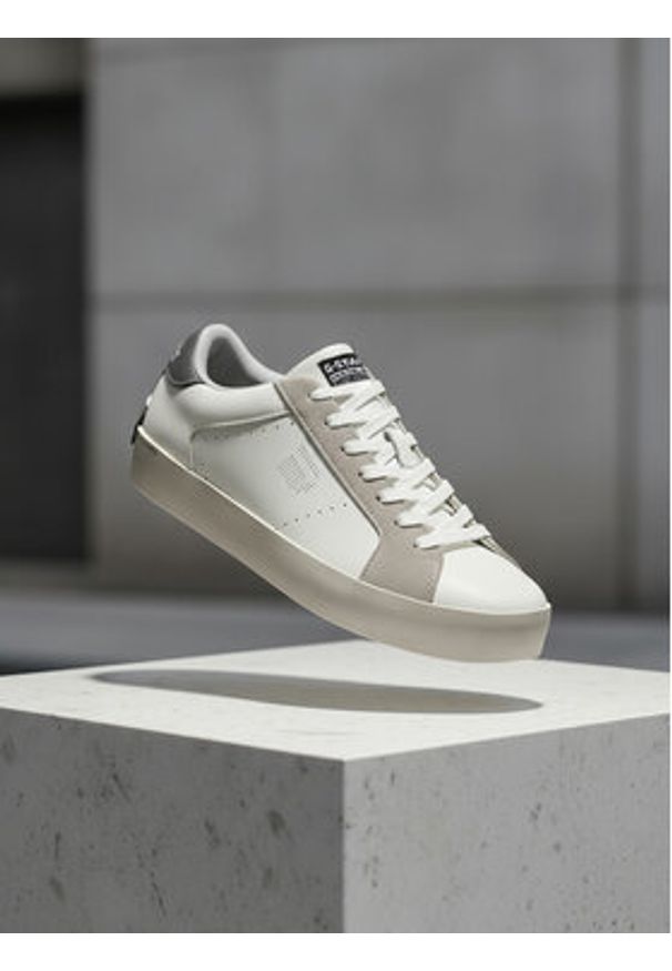 G-Star RAW - G-Star Raw Sneakersy CEO-YG240112-01L Biały. Kolor: biały. Materiał: skóra