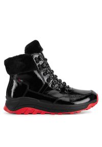 Rieker Revolution Lifestyle Trzewiki W0063-01 Czarny. Kolor: czarny. Materiał: skóra, lakier #1