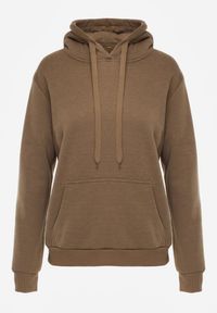 Renee - Ciemnozielona Bluza z Kapturem Corbetes. Typ kołnierza: kaptur. Kolor: zielony. Materiał: prążkowany, polar, tkanina, dresówka. Długość rękawa: długi rękaw. Długość: długie. Wzór: gładki, jednolity #4