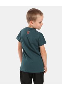 Chłopięcy T-shirt bawełniany Kilpi SALO-JB. Kolor: zielony. Materiał: bawełna. Sport: turystyka piesza