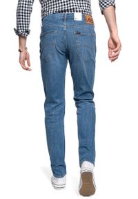 Lee - LEE AUSTIN MĘSKIE SPODNIE JEANSOWE DARK FREEPORT L733PXGQ 112140805 #5