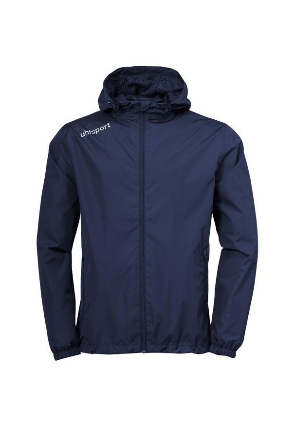 UHLSPORT - Kurtka Uhlsport Essential Rain. Kolor: niebieski, biały, wielokolorowy. Sport: piłka nożna, fitness