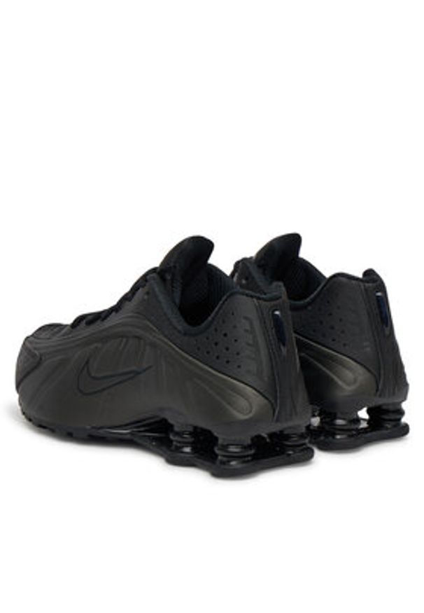 Nike Sneakersy Shox R4 HQ1988 Czarny. Kolor: czarny. Materiał: syntetyk