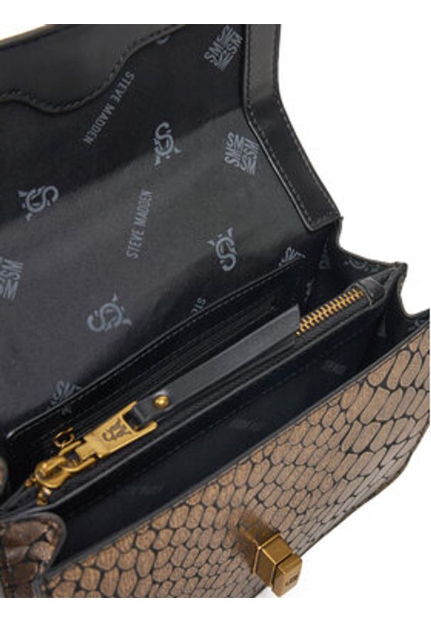 Steve Madden Torebka Bscale SM13001578 Złoty. Kolor: złoty. Materiał: skórzane