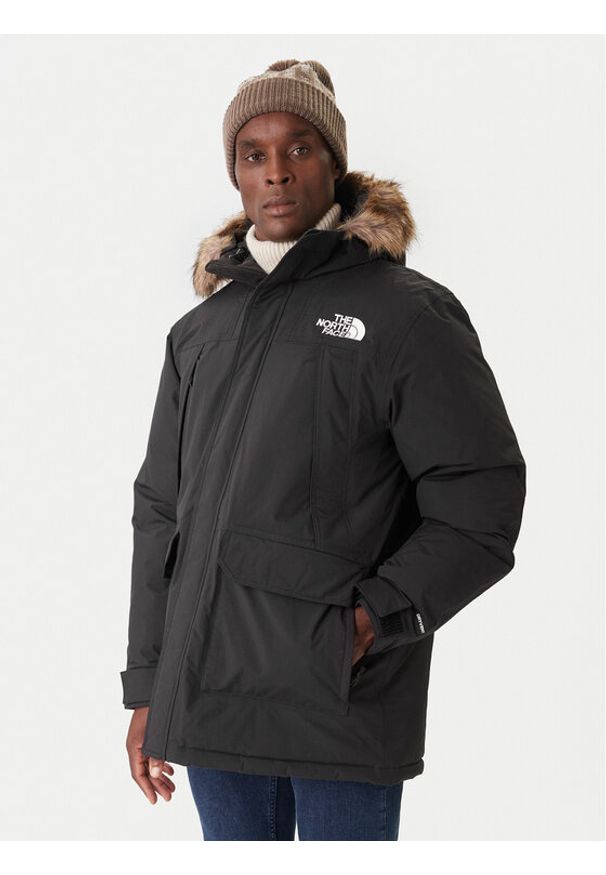 The North Face Kurtka puchowa McMurdo NF0A5GJF Czarny Regular Fit. Kolor: czarny. Materiał: syntetyk