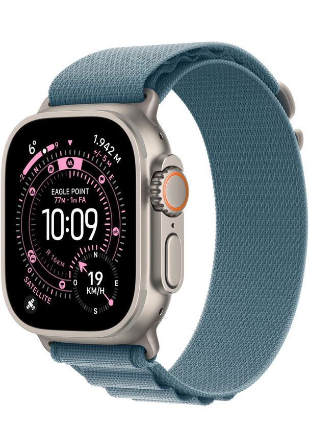 APPLE - Apple Watch Ultra 3 49mm Titanium Alpine Loop Blue M LTE iOS
