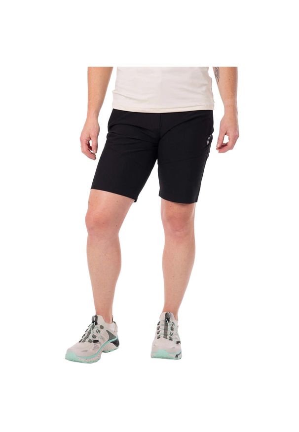 Aulp - Szorty damskie lekkie AULP BROSİ elastyczne przewiewne wygodne na wędrówki. Kolor: czarny. Materiał: materiał. Długość: krótkie. Sport: turystyka piesza