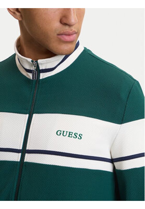 Guess Bluza Z6GQ29 K3212 Zielony Regular Fit. Kolor: zielony. Materiał: syntetyk