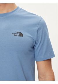 The North Face T-Shirt Simple Dome NF0A87NG Niebieski Regular Fit. Kolor: niebieski. Materiał: bawełna, syntetyk