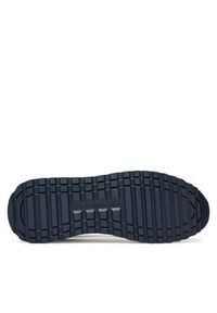 TOMMY HILFIGER - Tommy Hilfiger Sneakersy New Runner Eva Stripes FM0FM05637 Biały. Kolor: biały. Materiał: skóra #3