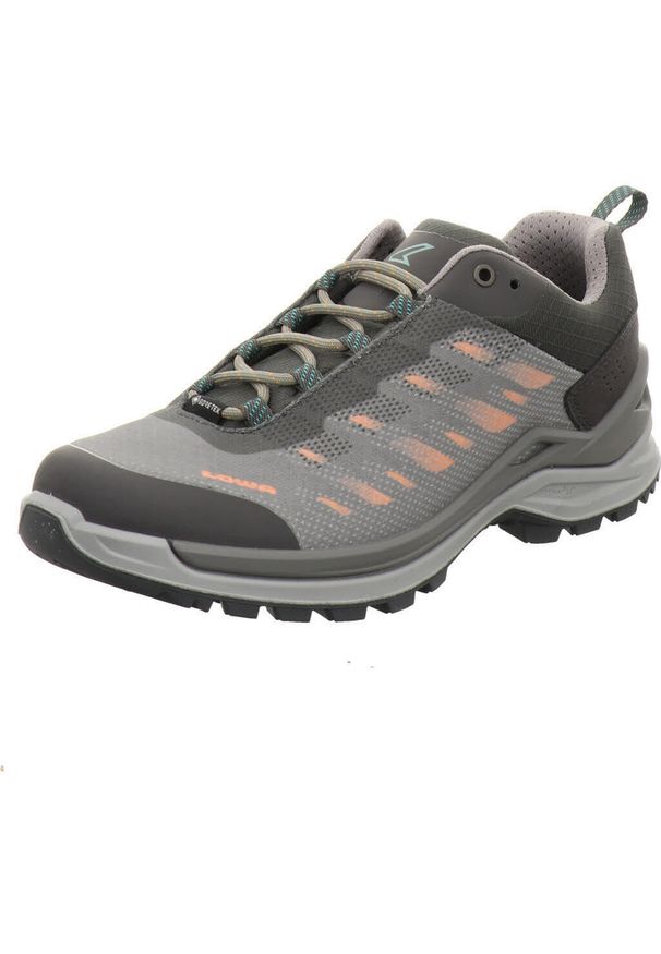 Buty trekkingowe damskie Lowa 3206979317. Zapięcie: sznurówki. Kolor: szary. Materiał: materiał. Szerokość cholewki: normalna