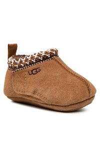 Ugg Śniegowce I Baby Tasman And Ugg Beanie 1133630I Brązowy. Kolor: brązowy. Materiał: zamsz, skóra #1