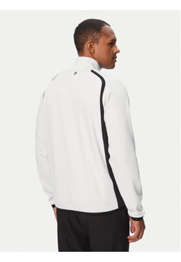 BOSS Bluza Spin 50554402 Biały Regular Fit. Kolor: biały. Materiał: syntetyk