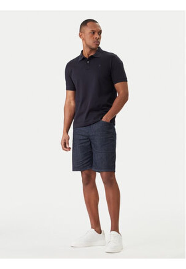JOOP! Szorty jeansowe Fort 30102823 Granatowy Regular Fit. Kolor: niebieski. Materiał: bawełna