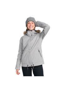 Roxy - Kurtka snowboardowa damska ROXY Meade. Kolor: szary. Sezon: zima. Sport: snowboard