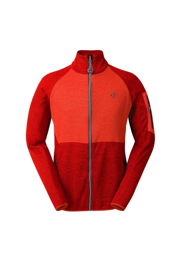 DARE 2B - Męska Bluza Polarowa Torrek. Kolor: czerwony. Materiał: polar. Sezon: zima. Sport: turystyka piesza